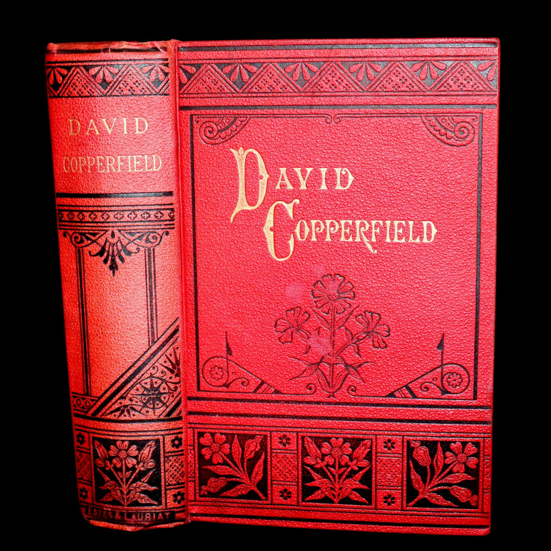 1885 Rare Book - The Personal History of David Copperfield by Charles Dickens. Illustrated.