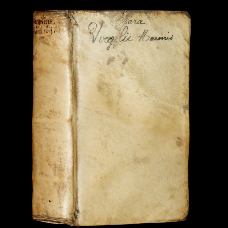 1650 Scarce Latin vellum Book - Virgil Works, P. Virgilius Maro (Aeneid, Georgics, etc).