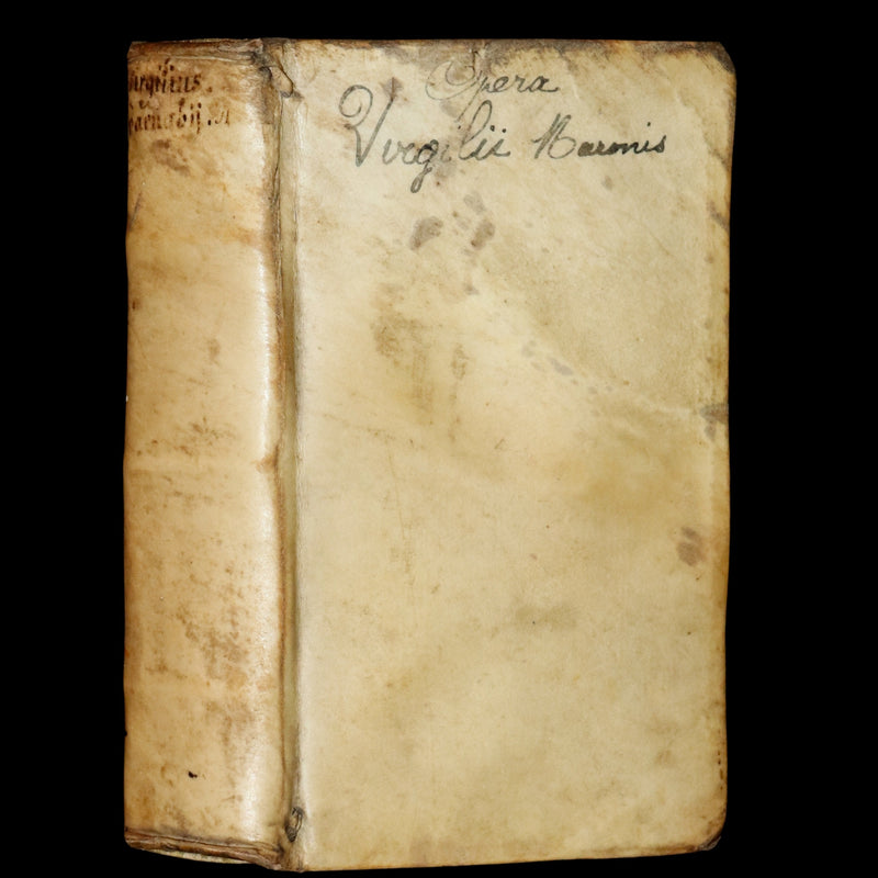 1650 Scarce Latin vellum Book - Virgil Works, P. Virgilius Maro (Aeneid, Georgics, etc).