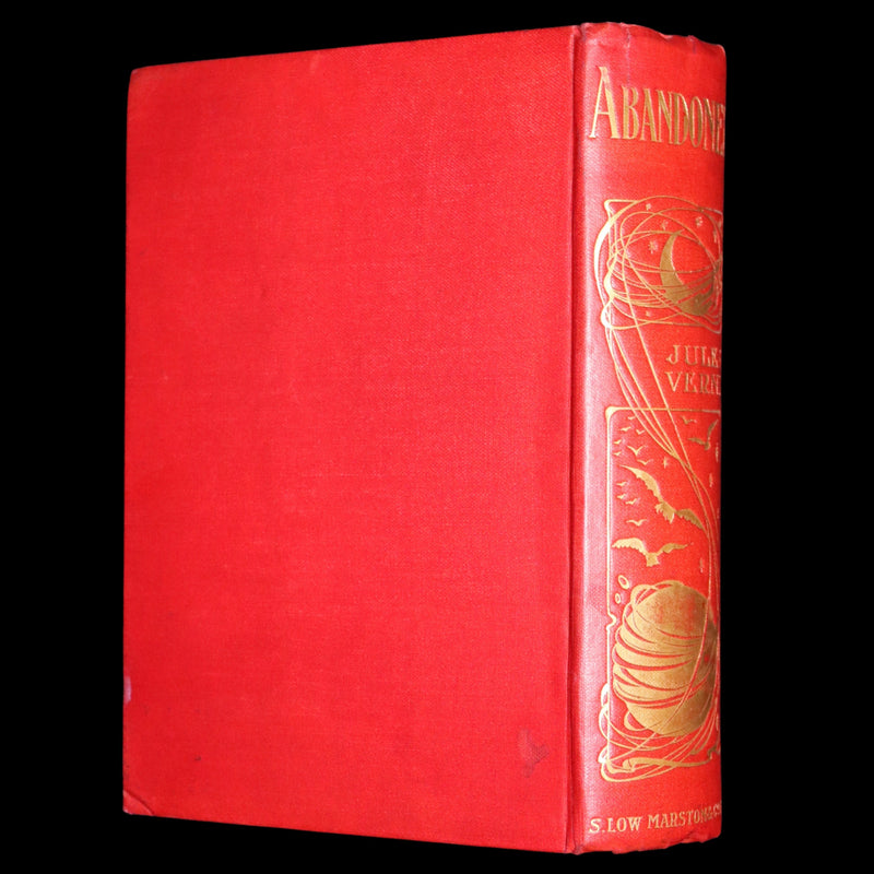 1911 Rare Illustrated Book - Abandoned being the second part of The Mysterious Island by Jules Verne