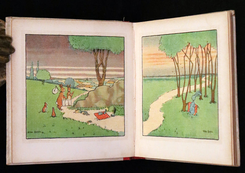 1905 Scarce First Edition  - Little Blue Rabbit and his Adventures by Cyril F. Austin, Illustrated by Hilda Austin.