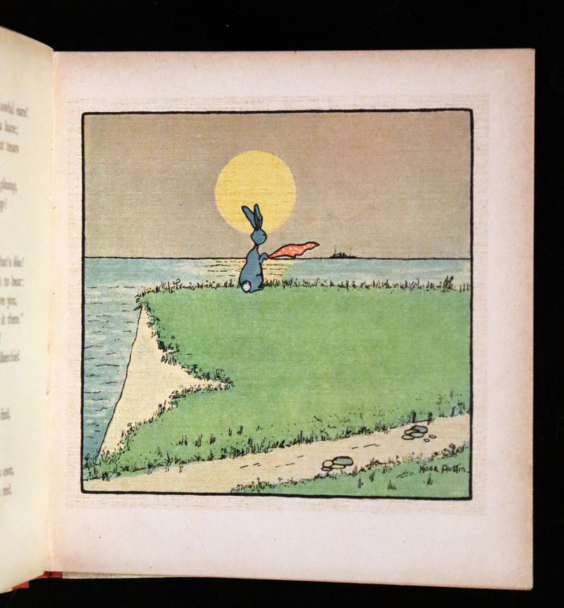 1905 Scarce First Edition  - Little Blue Rabbit and his Adventures by Cyril F. Austin, Illustrated by Hilda Austin.