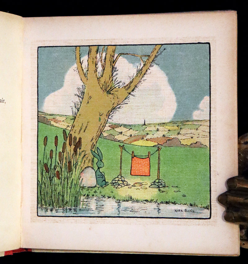 1905 Scarce First Edition  - Little Blue Rabbit and his Adventures by Cyril F. Austin, Illustrated by Hilda Austin.