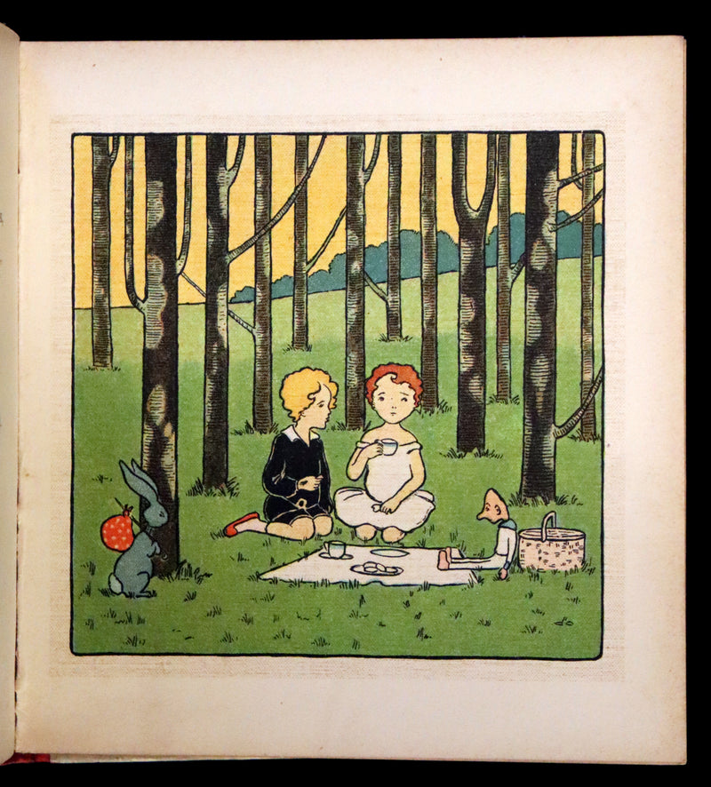 1905 Scarce First Edition  - Little Blue Rabbit and his Adventures by Cyril F. Austin, Illustrated by Hilda Austin.