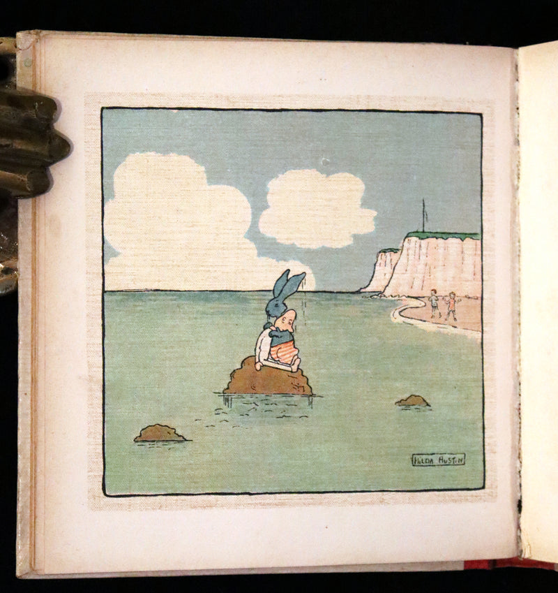 1905 Scarce First Edition  - Little Blue Rabbit and his Adventures by Cyril F. Austin, Illustrated by Hilda Austin.