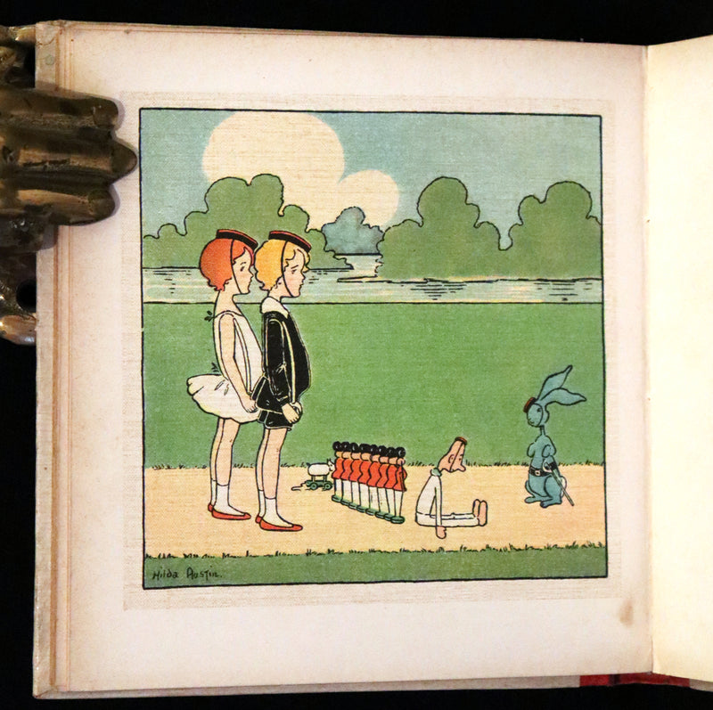 1905 Scarce First Edition  - Little Blue Rabbit and his Adventures by Cyril F. Austin, Illustrated by Hilda Austin.