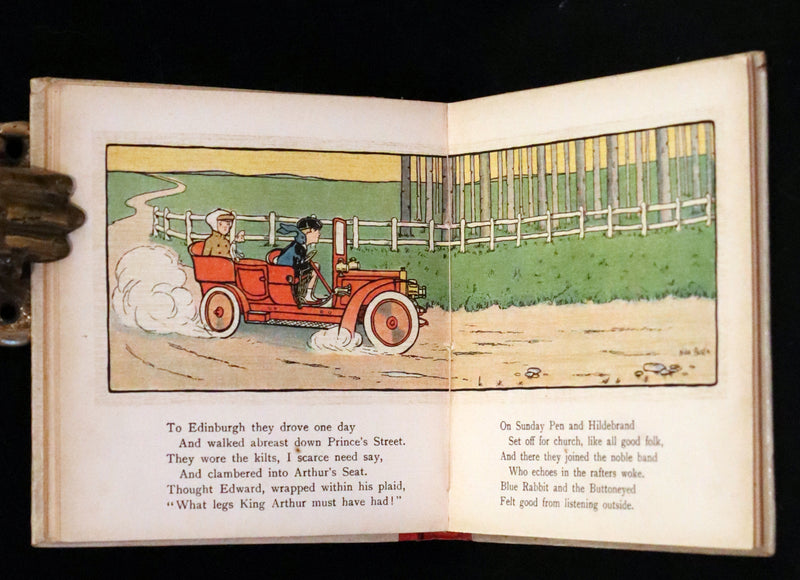 1905 Scarce First Edition  - Little Blue Rabbit and his Adventures by Cyril F. Austin, Illustrated by Hilda Austin.