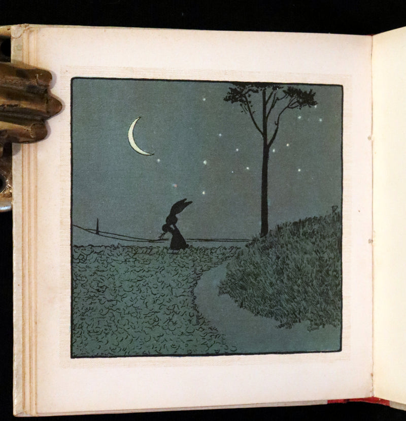 1905 Scarce First Edition  - Little Blue Rabbit and his Adventures by Cyril F. Austin, Illustrated by Hilda Austin.