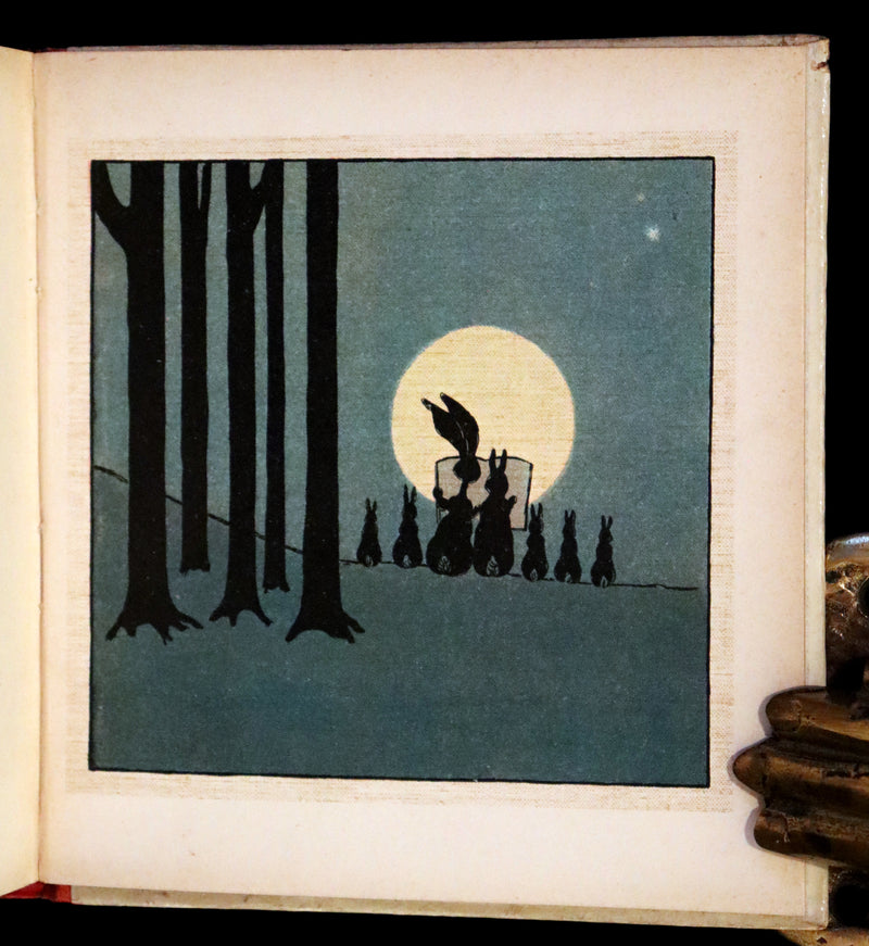 1905 Scarce First Edition  - Little Blue Rabbit and his Adventures by Cyril F. Austin, Illustrated by Hilda Austin.