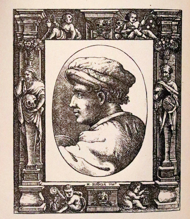 1887 Rare Book -The Dance of Death, Danse Macabre by Hans Holbein, illustrated.