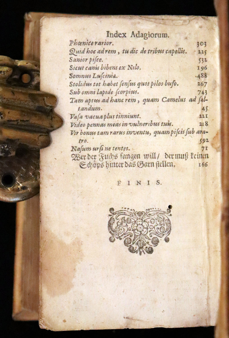 1665 Rare Latin Book - Unicorn, Griffin, Dragon, Basilisk, Franz's Historia Animalium.