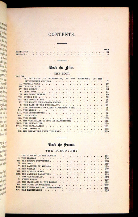 1870 Rare Book - Guy Fawkes, or the Gunpowder Treason illustrated by Cruikshank.