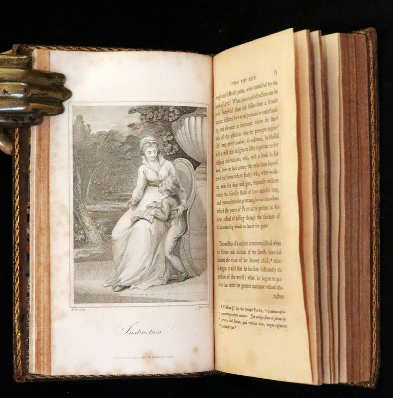 1799 Rare Book Set - Solitude, or the Effect of Occasional Retirement on the Mind.