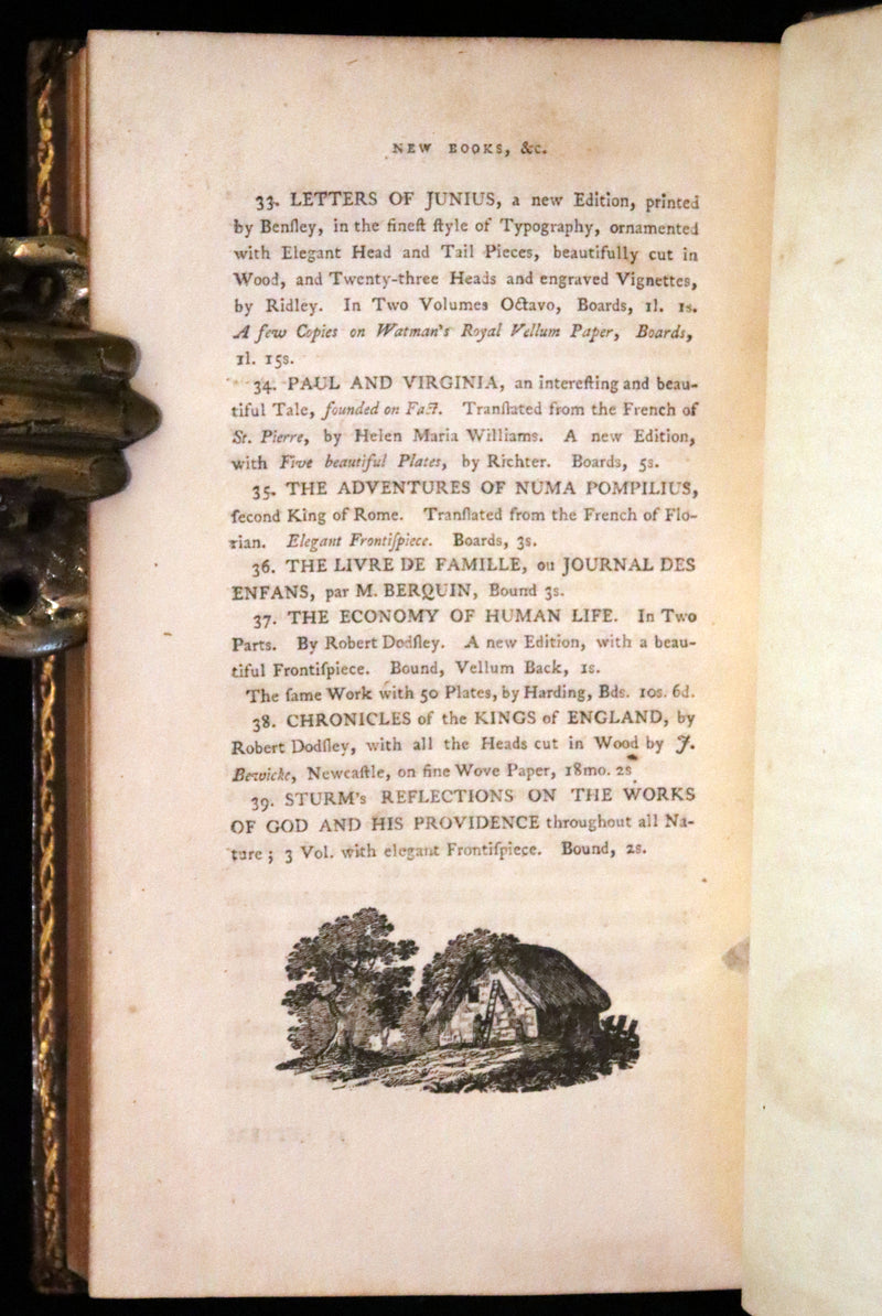 1799 Rare Book Set - Solitude, or the Effect of Occasional Retirement on the Mind.