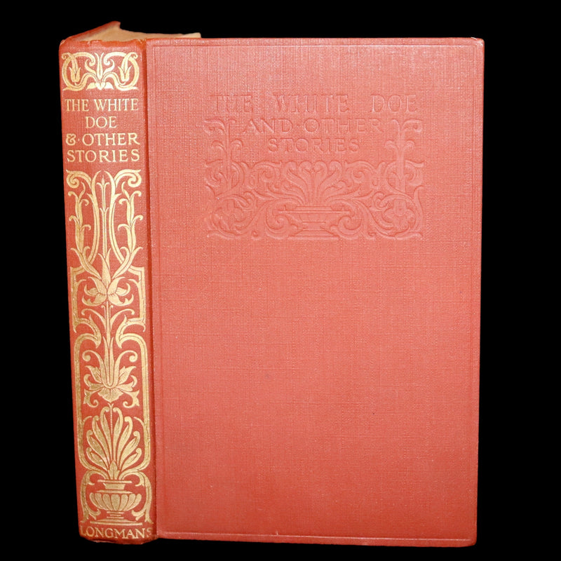 1913 Rare Book -  The White Doe and Other Fairy Stories by Andrew Lang, Illustrated by H. J. Ford.
