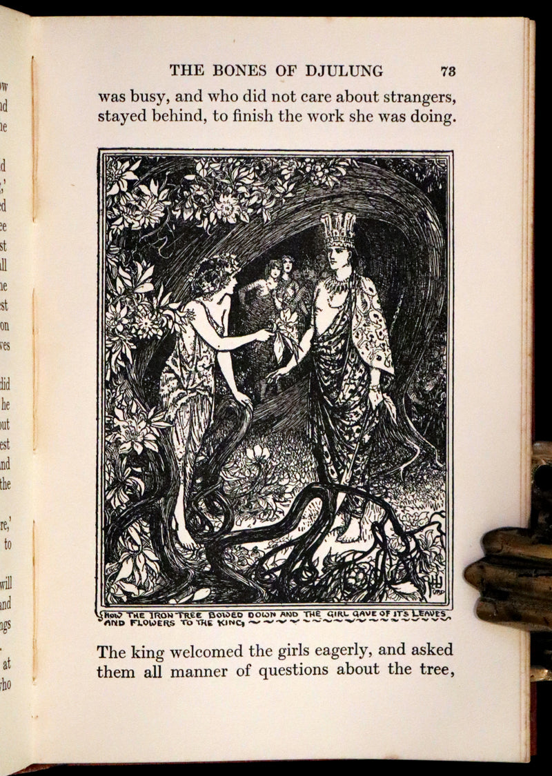 1913 Rare Book -  The White Doe and Other Fairy Stories by Andrew Lang, Illustrated by H. J. Ford.