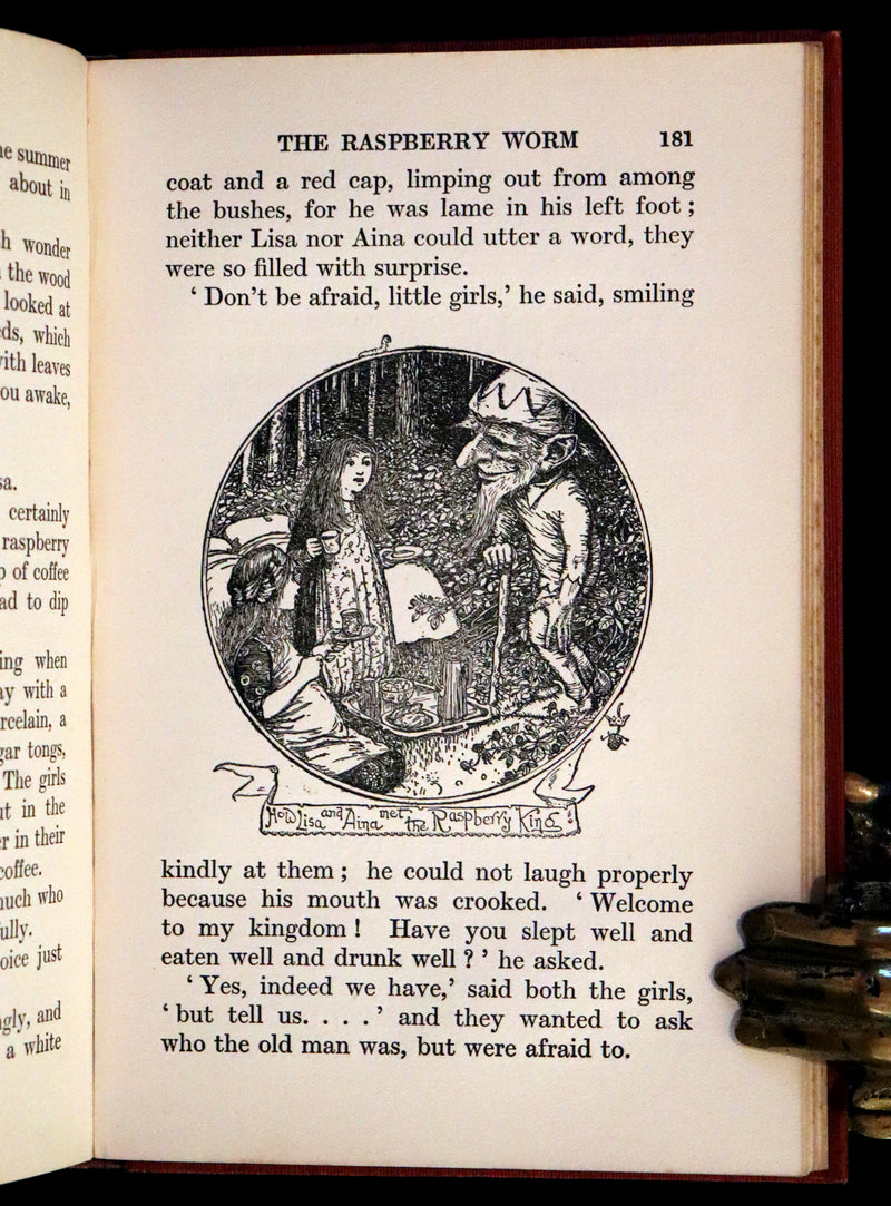 1913 Rare Book -  The White Doe and Other Fairy Stories by Andrew Lang, Illustrated by H. J. Ford.