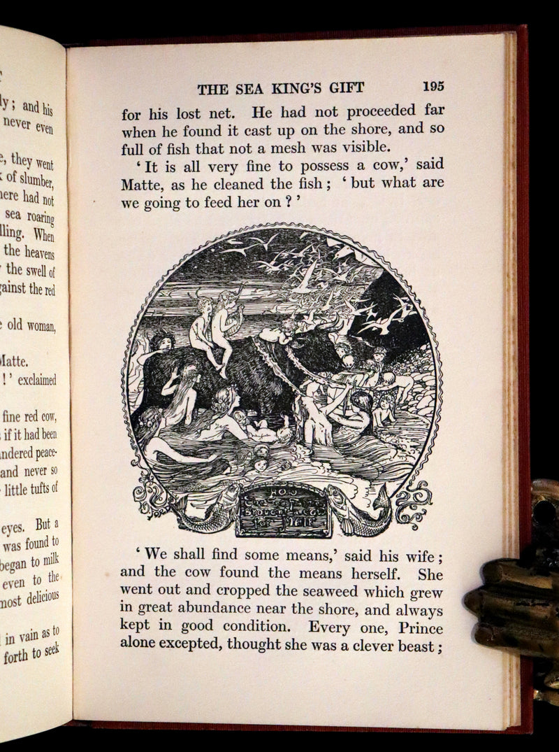 1913 Rare Book -  The White Doe and Other Fairy Stories by Andrew Lang, Illustrated by H. J. Ford.