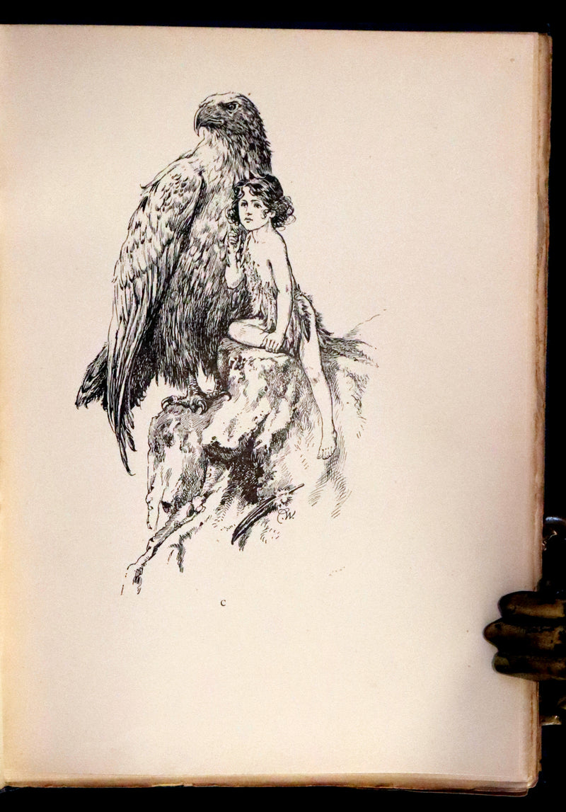 1910 Scarce First Edition - The Child of the Air by M.H. Spielmann, Illustrated by C. Wilhelm.