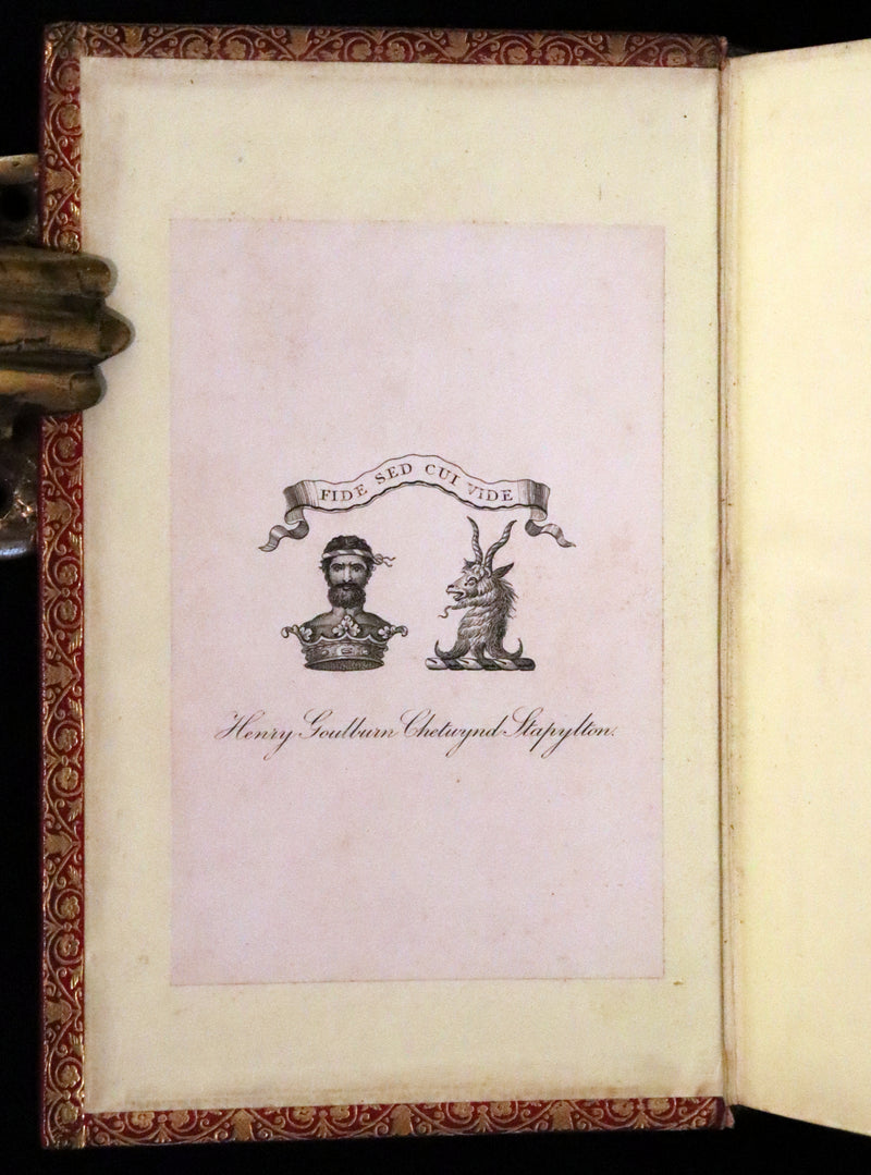 1859 Rare Victorian Book - Reliques of Ancient English Poetry and Old Heroic Ballads collected by Thomas Percy. Illustrated.
