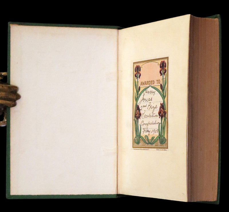 1900 Rare Book - The Fur Country by Jules Verne. Set in the polar regions of North America.