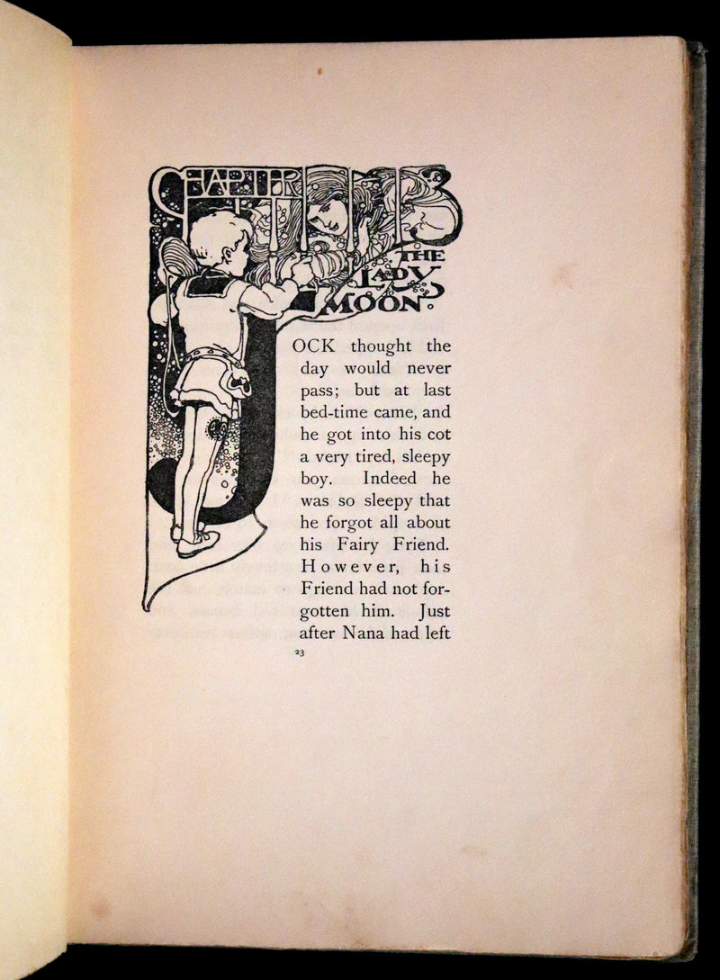 1902 Scarce First Edition - Jock and the Fairy Robin, illustrated by Alice B. Woodward.