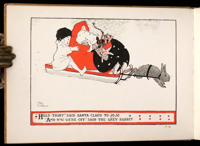1903 Scarce Book - The Grey Rabbit written and illustrated by May Gladwin.