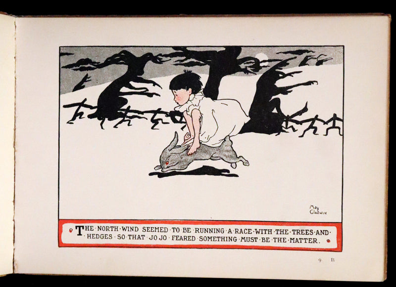 1903 Scarce Book - The Grey Rabbit written and illustrated by May Gladwin.