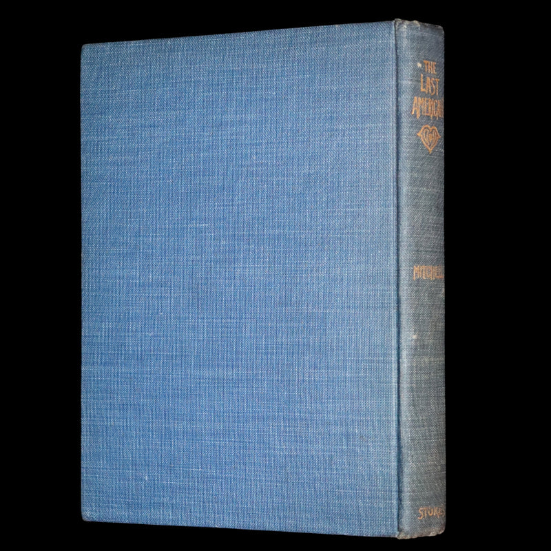 1902 Scarce First De Luxe Edition Illustrated in color - The Last American by John Ames Mitchell.