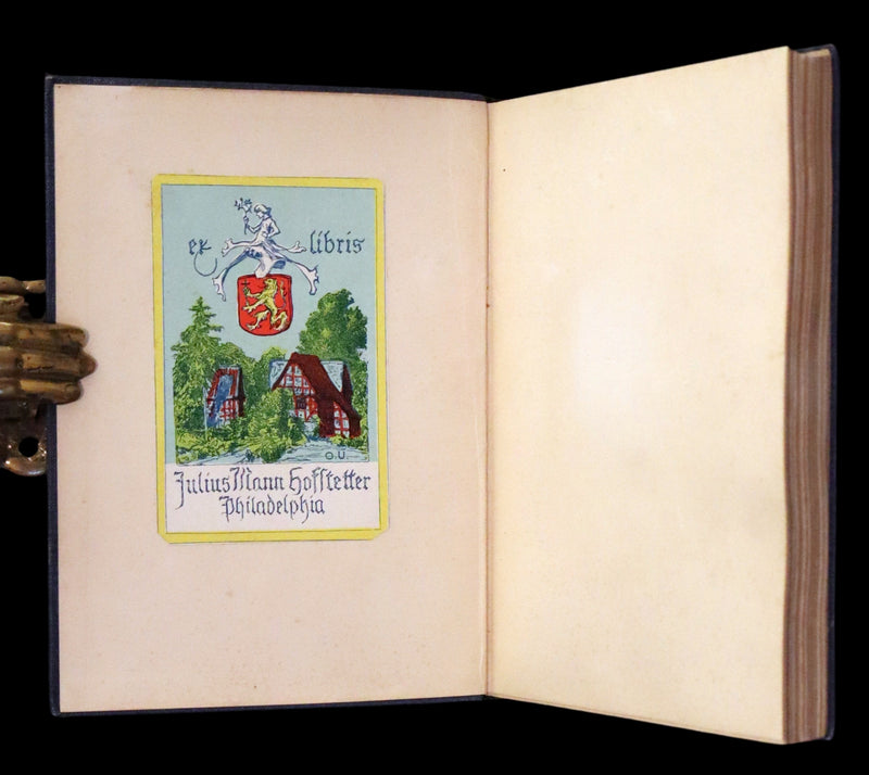 1902 Scarce First De Luxe Edition Illustrated in color - The Last American by John Ames Mitchell.