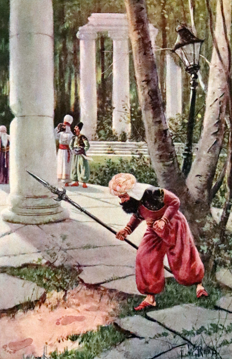 1902 Scarce First De Luxe Edition Illustrated in color - The Last American by John Ames Mitchell.