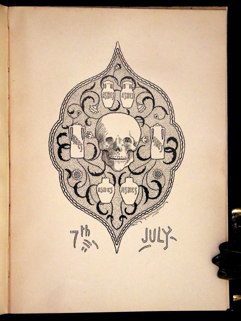 1902 Scarce First De Luxe Edition Illustrated in color - The Last American by John Ames Mitchell.