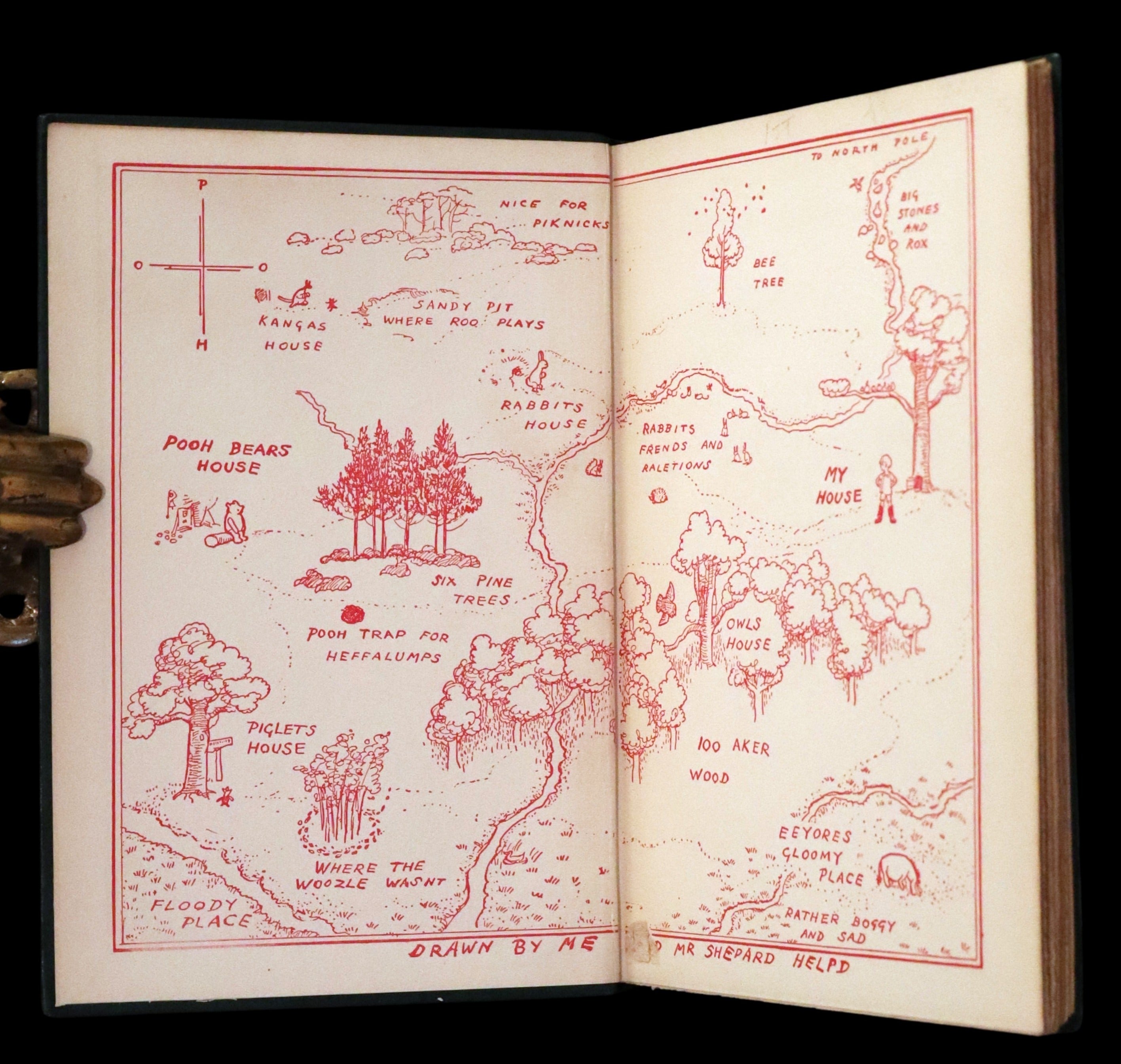 1926 Rare First Edition - Winnie-The-Pooh written by A.A. Milne and ...