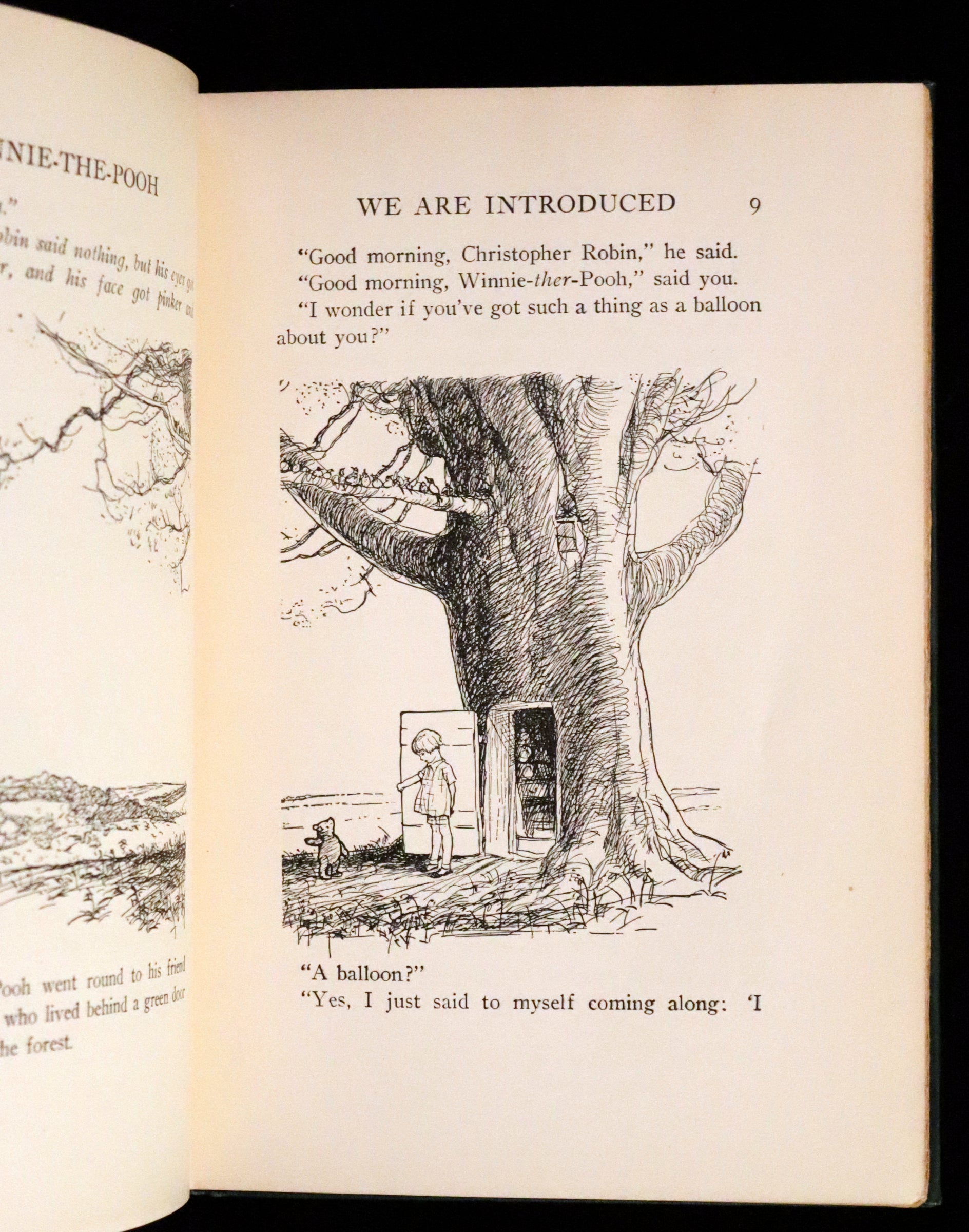 1926 Rare First Edition - Winnie-The-Pooh written by A.A. Milne and Il ...