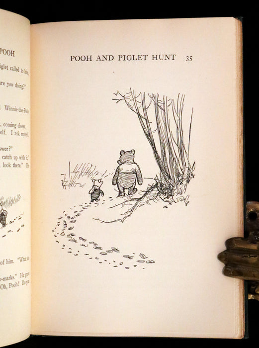 1926 Rare First Edition - Winnie-The-Pooh written by A.A. Milne and Illustrated by Ernest Shepard.