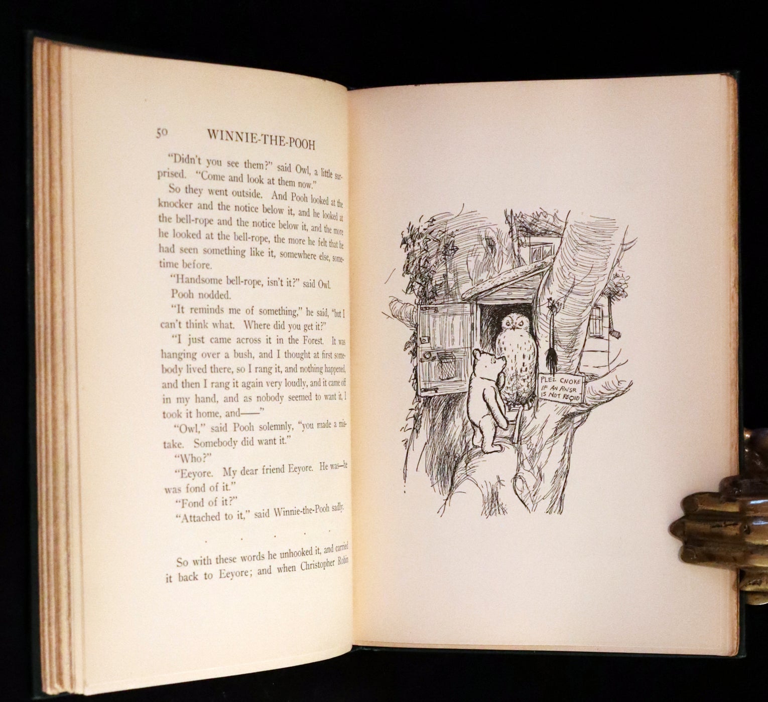 1926 Rare First Edition - Winnie-The-Pooh written by A.A. Milne and ...