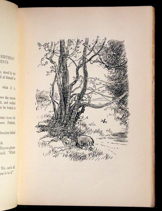 1926 Rare First Edition - Winnie-The-Pooh written by A.A. Milne and Illustrated by Ernest Shepard.