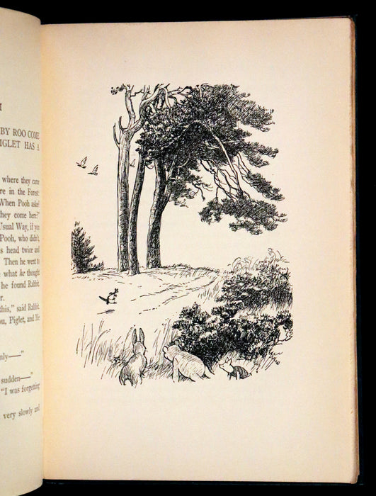 1926 Rare First Edition - Winnie-The-Pooh written by A.A. Milne and Illustrated by Ernest Shepard.