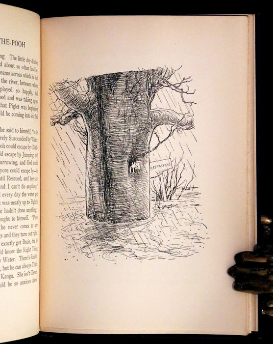 1926 Rare First Edition - Winnie-The-Pooh written by A.A. Milne and Illustrated by Ernest Shepard.