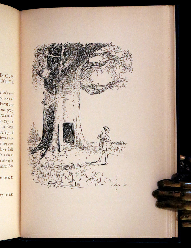 1926 Rare First Edition - Winnie-The-Pooh written by A.A. Milne and Illustrated by Ernest Shepard.