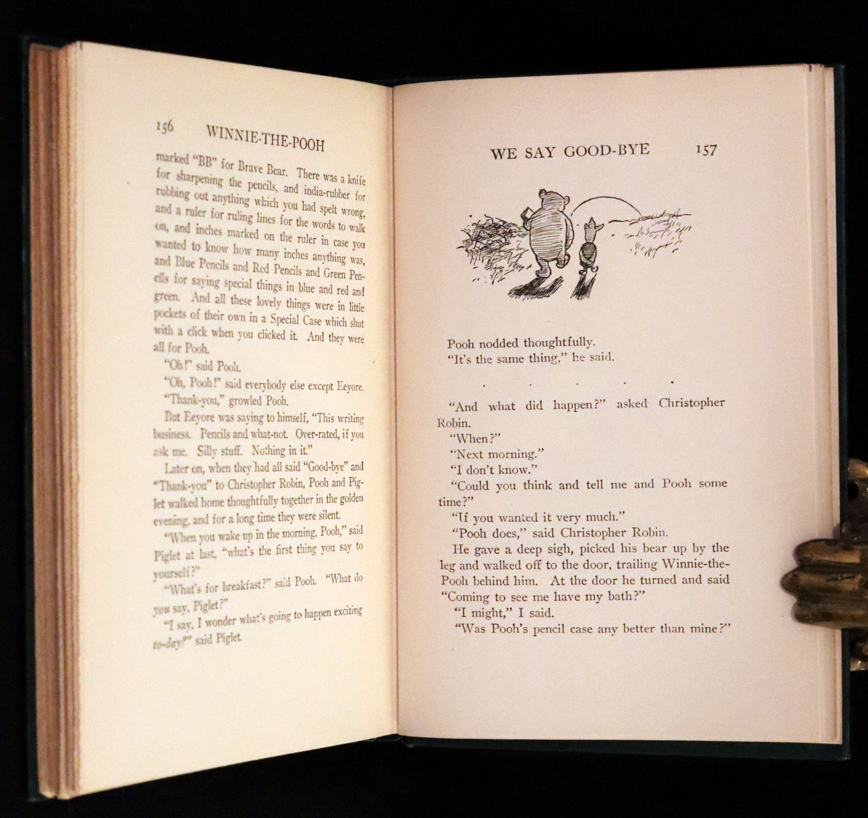 1926 Rare First Edition - Winnie-The-Pooh written by A.A. Milne and ...