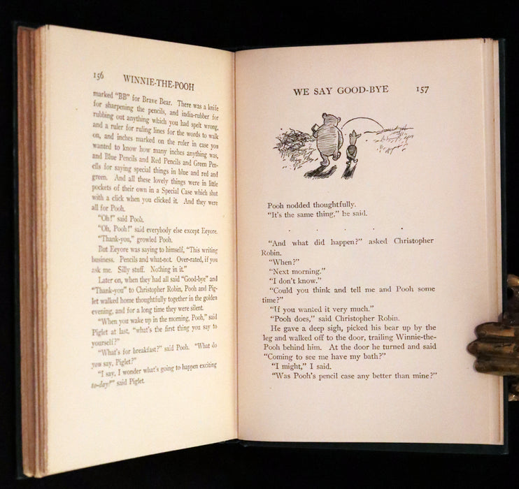 1926 Rare First Edition - Winnie-The-Pooh written by A.A. Milne and Illustrated by Ernest Shepard.