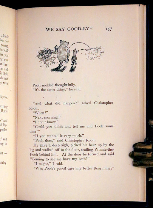 1926 Rare First Edition - Winnie-The-Pooh written by A.A. Milne and Illustrated by Ernest Shepard.