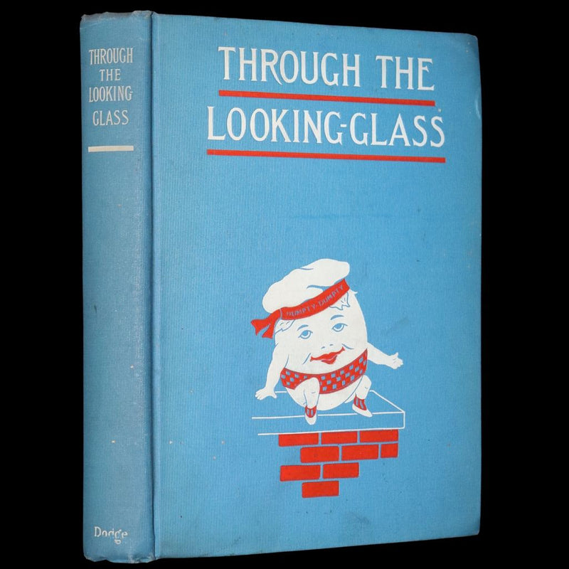 1909 Rare First Edition Illustrated by Bessie Pease Gutmann - Through the Looking-Glass and What Alice Found There.