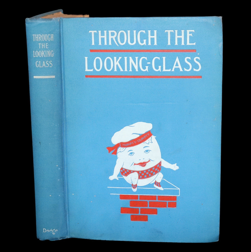 1909 Rare First Edition Illustrated by Bessie Pease Gutmann - Through the Looking-Glass and What Alice Found There.