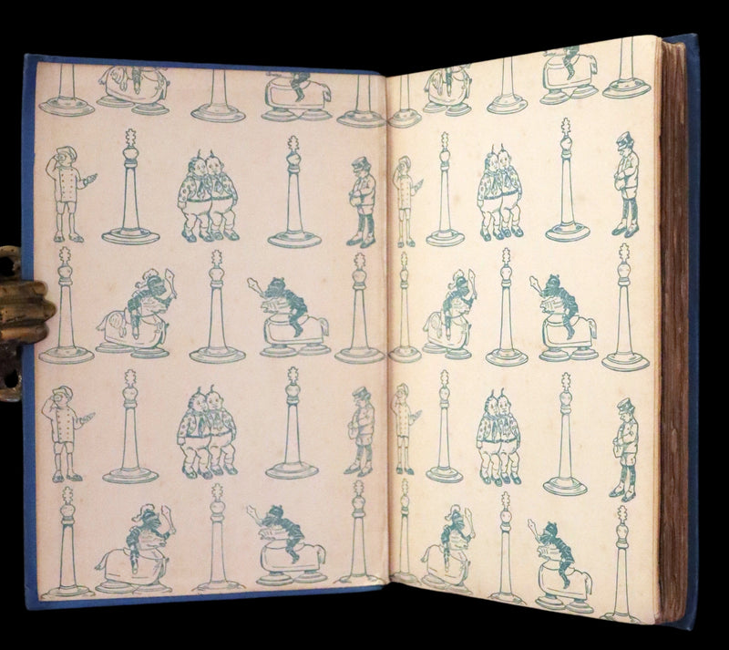 1909 Rare First Edition Illustrated by Bessie Pease Gutmann - Through the Looking-Glass and What Alice Found There.