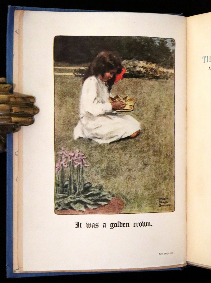 1909 Rare First Edition Illustrated by Bessie Pease Gutmann - Through the Looking-Glass and What Alice Found There.