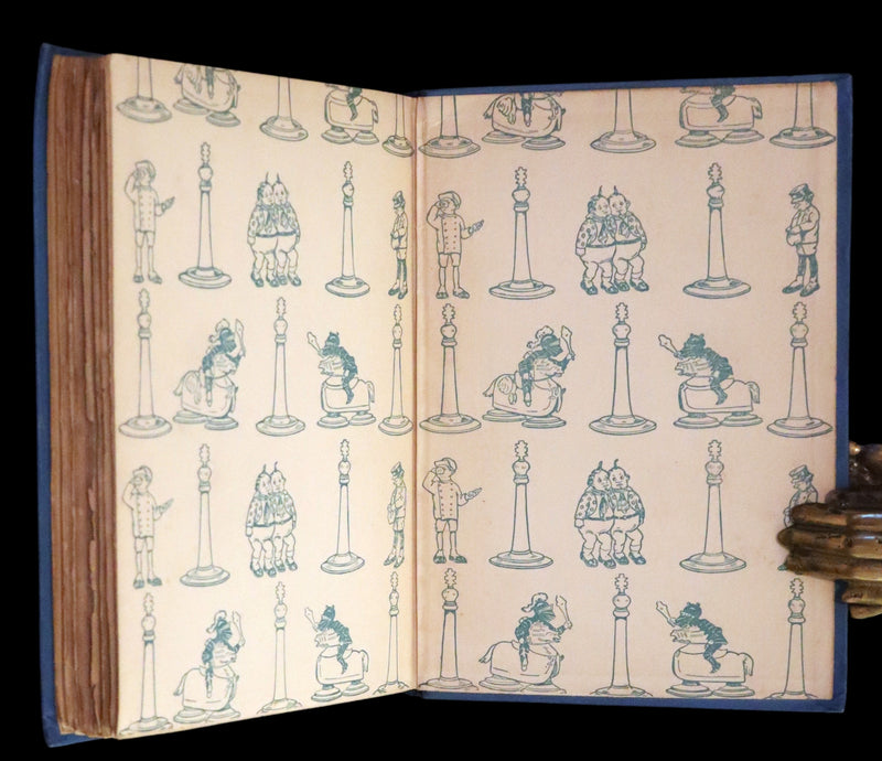1909 Rare First Edition Illustrated by Bessie Pease Gutmann - Through the Looking-Glass and What Alice Found There.