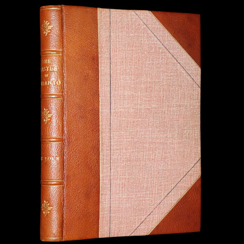 1840 Scarce illustrated Edition - The Castle of Otranto, a Gothic Story Set in a haunted castle by Horace Walpole.