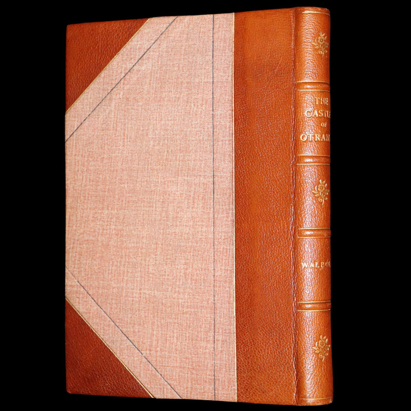 1840 Scarce illustrated Edition - The Castle of Otranto, a Gothic Story Set in a haunted castle by Horace Walpole.